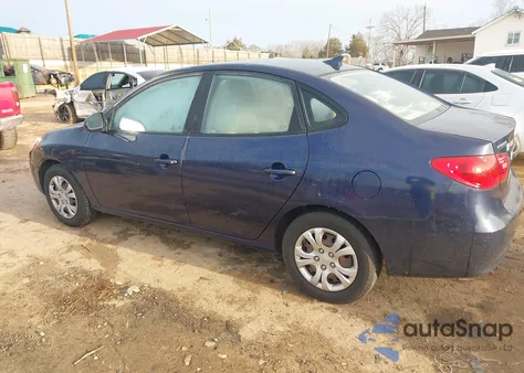 2010 Hyundai Elantra Gls from USA, damaged, VIN KMHDU4AD9AU135093